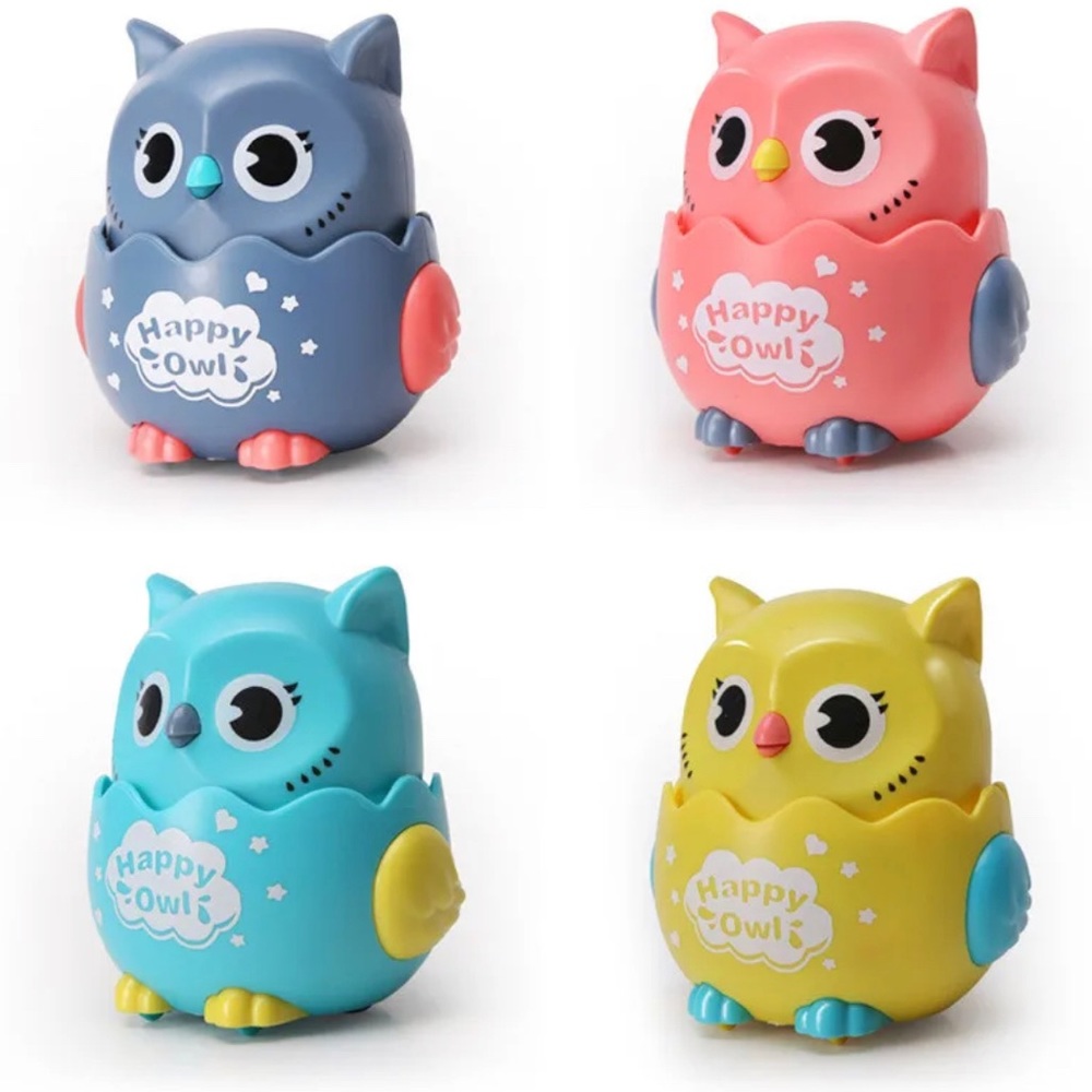 New Cute Mechanic Happy Owl Toy Kids Pet Dog Cat - Picture 4 of 9